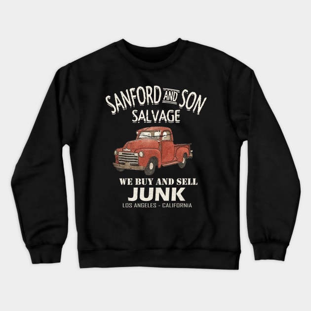 Sanford and Son Salvage Crewneck Sweatshirt by jasmine ruth